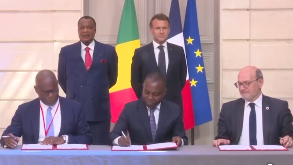 Congo-France: Signature de Cinq Accords de Coopération à l’occasion de la Visite du Président Sassou Nguesso à Paris