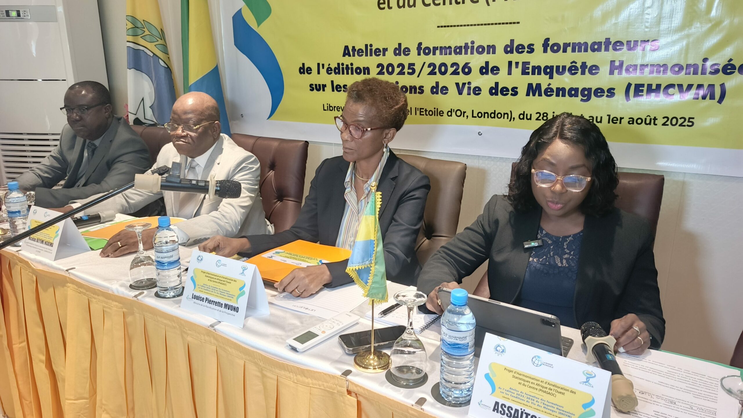 CEMAC:  Cérémonie d’ouverture des travaux de l’atelier de Formation des Formateurs de l’édition 2025/2026 de l’Enquête Harmonisée sur les Conditions de vie des Ménages