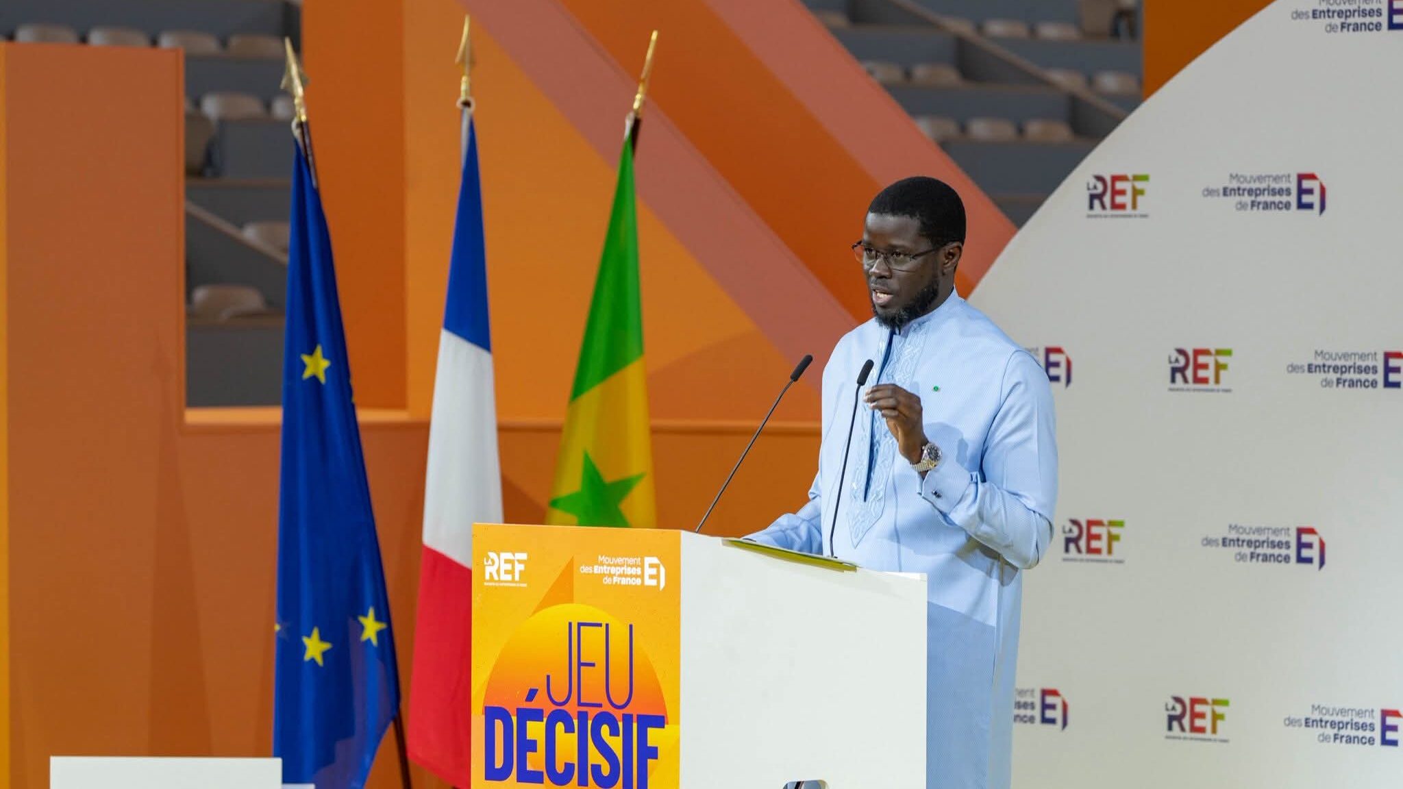 Sénégal: À Paris , Diomaye Faye engagé à Bâtir des Partenariats Novateurs avec les opérateurs économiques.