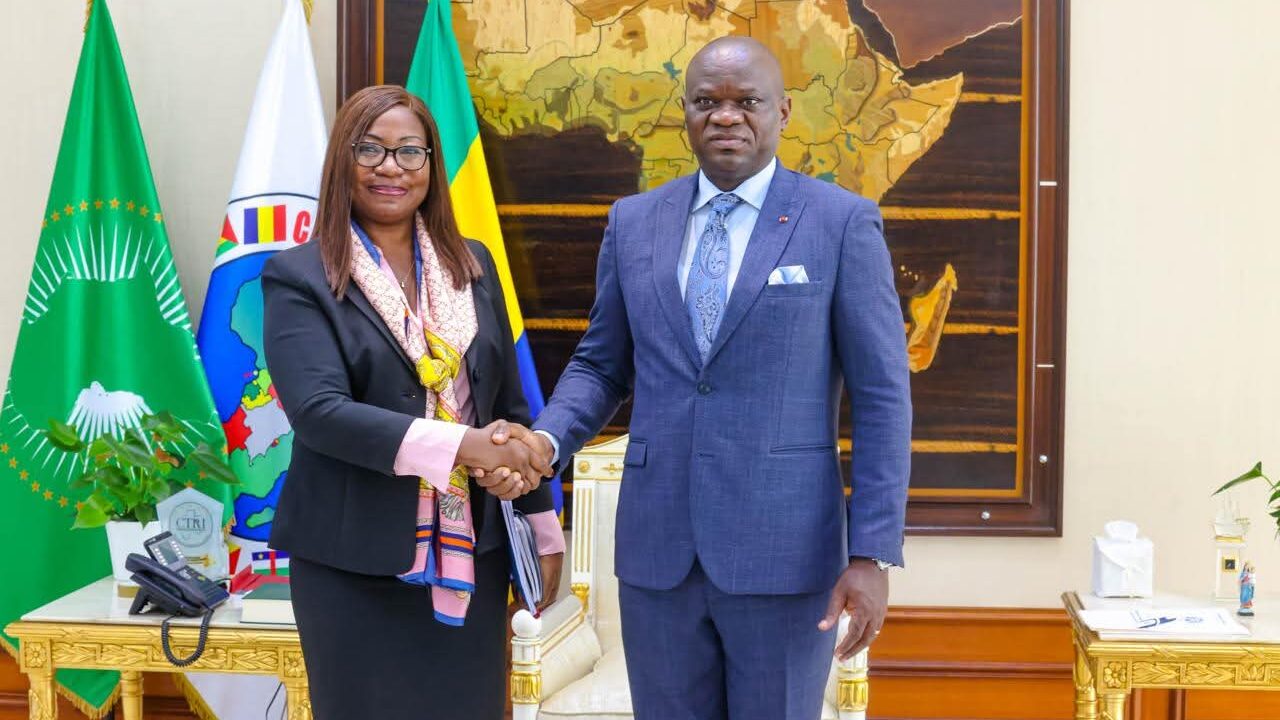 Gabon: Une délégation de la BAD reçue au Palais Rénovation par le Président Oligui Nguema