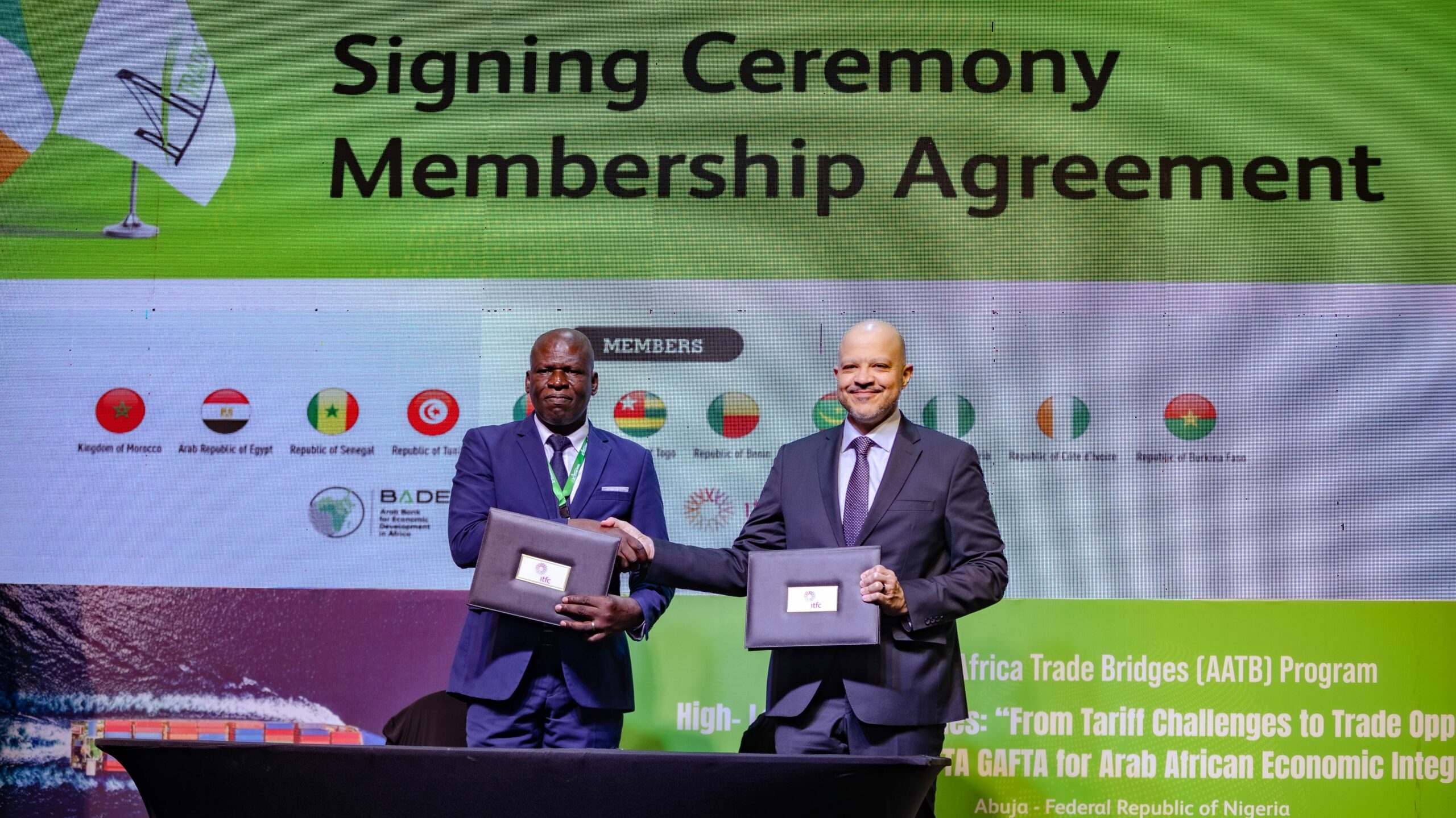 La Côte d’Ivoire signe un accord d’adhésion au programme Arab Africa Trade Bridges (AATB)