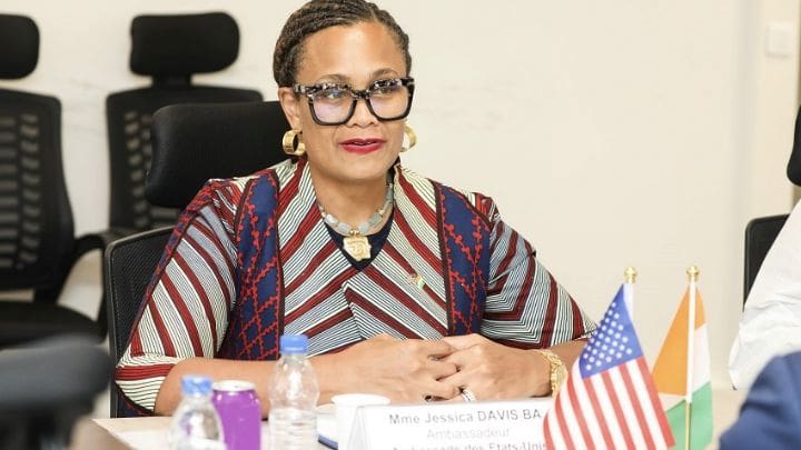 Bilan de Mme Jessica DAVIS BA , Ambassadeur des États-Unis en Côte d’Ivoire en fin de mission.